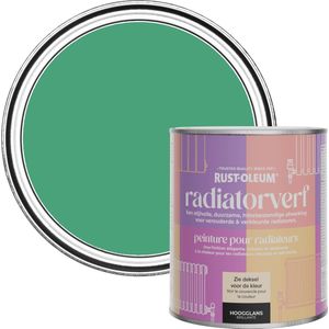 Rust-Oleum Groen Radiatorverf Hoogglans - Emerald 750ml