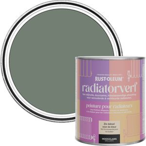 Rust-Oleum Groen Radiatorverf Hoogglans - Sereniteit 750ml