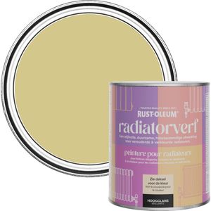 Rust-Oleum Groen Radiatorverf Hoogglans - Wasabi 750ml