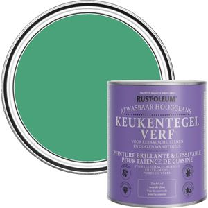 Rust-Oleum Groen Keukentegelverf Hoogglans - Emerald 750ml
