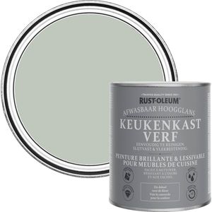 Rust-Oleum Groen Keukenkastverf Hoogglans - Krijtgroen 750ml