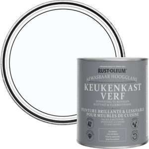 Rust-Oleum Lichtblauw Keukenkastverf Hoogglans - Ijskap 750ml