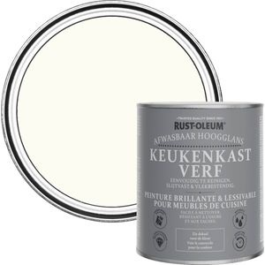 Rust-Oleum Wit Keukenkastverf Hoogglans - Porselein 750ml