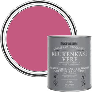 Rust-Oleum Roze Keukenkastverf Hoogglans - Framboos 750ml