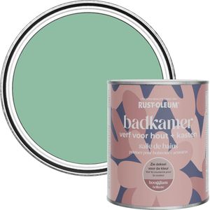 Rust-Oleum Groen Badkamerverf voor hout en kasten Hoogglans - Wanderlust 750ml