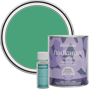 Rust-Oleum Groen Badkamer Tegelverf Zijdeglans - Emerald 750ml