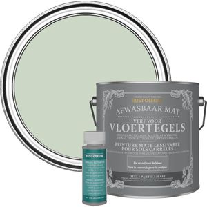 Rust-Oleum Groen Afwasbare Vloertegelverf - Lauriergroen 2,5L