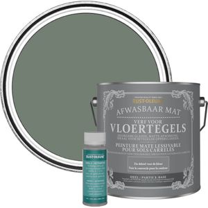 Rust-Oleum Groen Afwasbare Vloertegelverf - Sereniteit 2,5L