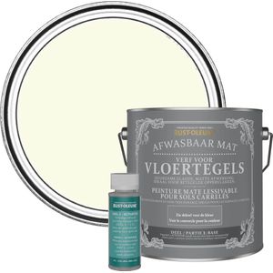 Rust-Oleum Gebroken wit Afwasbare Vloertegelverf - Zandkoek 2,5L