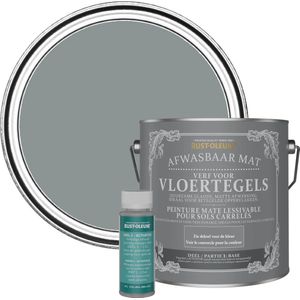 Rust-Oleum Donkergrijs Afwasbare Vloertegelverf - Leisteen 2,5L