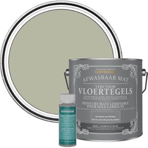 Rust-Oleum Grijs Afwasbare Vloertegelverf - Tanglewood 2,5L