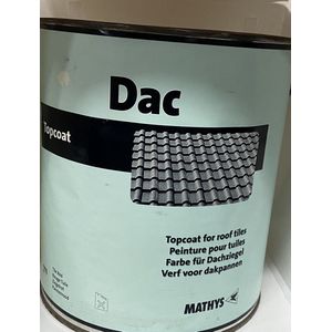 Mathys - Dac Topcoat - Tile Red - 4L