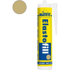 Mathys - Elastofill - Acrylaatvoegpasta - Wit - Geschikt voor Binnengebruik