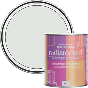 Rust-Oleum Grijze Radiatorverf - Bibliotheek Grijs 750ml