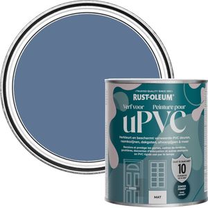 Rust-Oleum Blauw Verf voor PVC - Blauwe Rivier 750ml