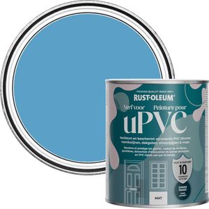 Rust-Oleum Blauw Verf voor PVC - Ceruleumblauw 750ml