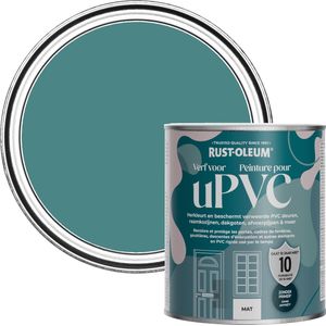 Rust-Oleum Groen Verf voor PVC - Pauwenveer 750ml