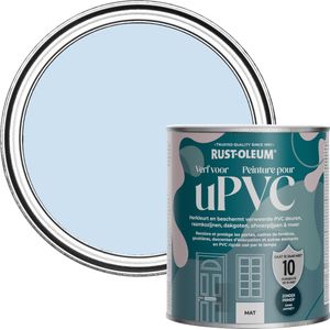 Rust-Oleum Lichtblauw Verf voor PVC - Poederblauw 750ml