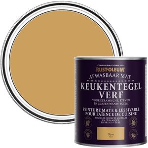 Rust-Oleum Gele Verf voor keukentegels - Dijon 750ml