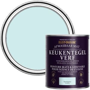 Rust-Oleum Blauwe Verf voor keukentegels -  Eucalyptus 750ml