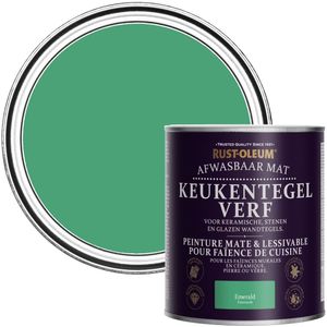 Rust-Oleum Groene Verf voor keukentegels - Emerald 750ml