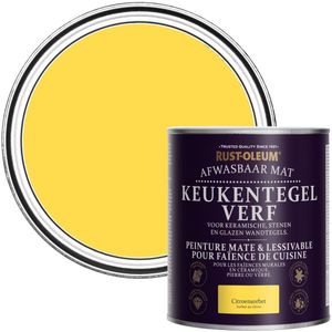 Rust-Oleum Gele Verf voor keukentegels - Citroensorbet 750ml