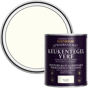 Rust-Oleum Witte Verf voor keukentegels - Porselein 750ml