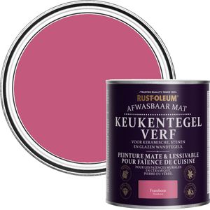 Rust-Oleum Roze Verf voor keukentegels - Framboos 750ml