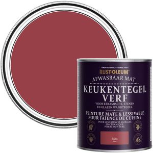 Rust-Oleum  Rode Verf voor keukentegels - Soho 750ml