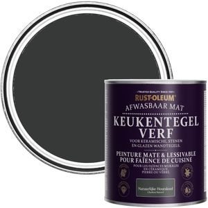 Rust-Oleum Zwarte Verf voor keukentegels Natuurlijke - Houtskool 750ml