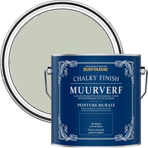 Rust-Oleum Groen Chalky Finish  Muurverf - Aloe 2,5L