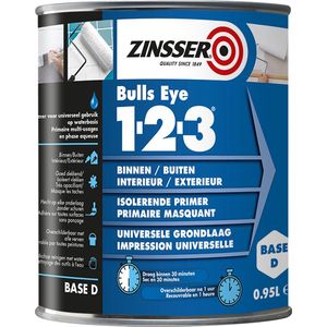 Zinsser bulls eye 1-2-3 primer 1L wit