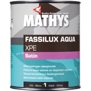 Mathys Fassilux Aqua XPE Satin - Wit - 1L