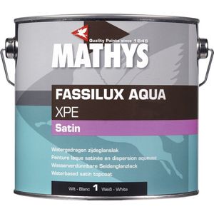 Mathys Fassilux Aqua XPE Satin - Wit - 2.5L
