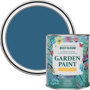 Rust-Oleum Blauw Tuinverf Matt - Kobalt 750ml