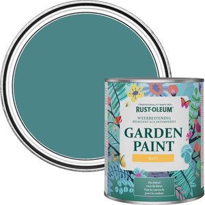 Rust-Oleum Groen Tuinverf Matt - Pauwenveer 750ml