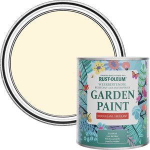 Rust-Oleum Crème Tuinverf Hoogglans - Slagroom 750ml