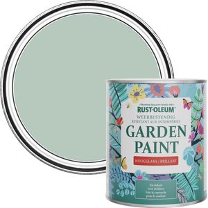 Rust-Oleum Groen Tuinverf Hoogglans - Watergroen 750ml