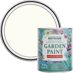 Rust-Oleum Wit Tuinverf Hoogglans - Porselein 750ml