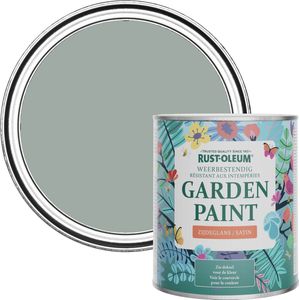 Rust-Oleum Grijs Tuinverf Zijdeglans - Urbangrijs 750ml