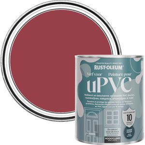 Rust-Oleum Rood Hoogglans Verf voor PVC - Soho 750 ml