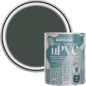 Rust-Oleum Zwart Zijdeglans Verf voor PVC - Avonddiner 750 ml