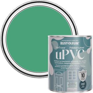 Rust-Oleum Groen Zijdeglans Verf voor PVC - Emerald 750 ml