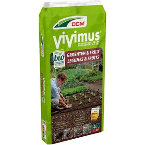 DCM bodemverbeteraar Vivimus groente en fruit 40 L