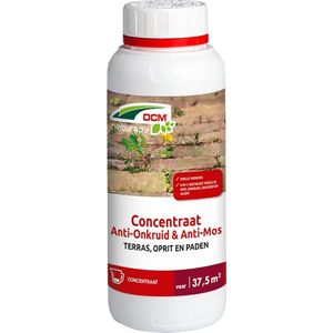 Dcm Anti-Onkruid Anti-Mos Terras Concentraat - Algen- Mosbestrijding - 500 ml