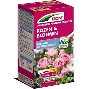DCM Bio meststof rozen en bloemen 1,5 kg