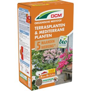 DCM Meststof Terras & Mediterrane Planten 1,5KG