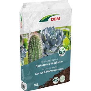 Cactussen en vetplanten potgrond | DCM | 10 L (Bio-label)