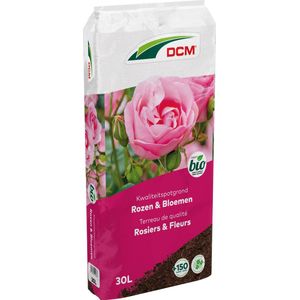 DCM Potgrond Rozen & Bloemen 30L Bio