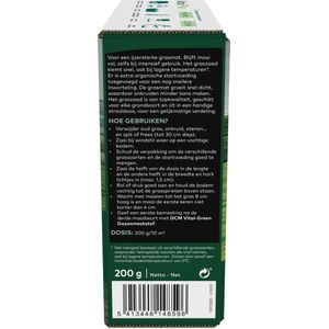 DCM GRASZAAD PLUS SPEEL & SPORT 0,2KG 10M²